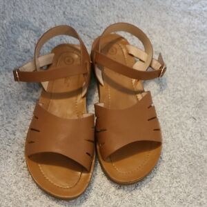 Brown Strappy Sandals